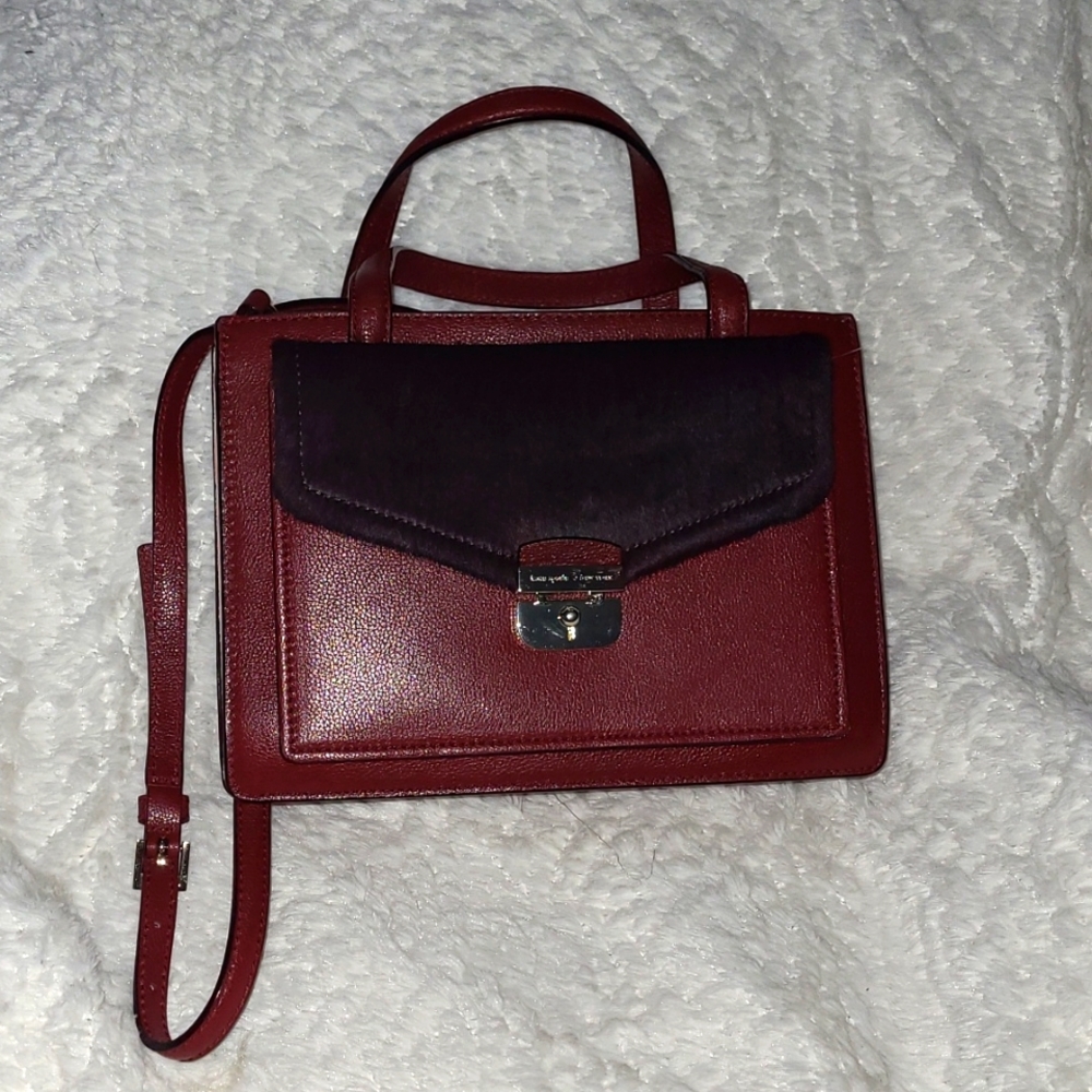 Kate Spade Maroon Shoulder Bag